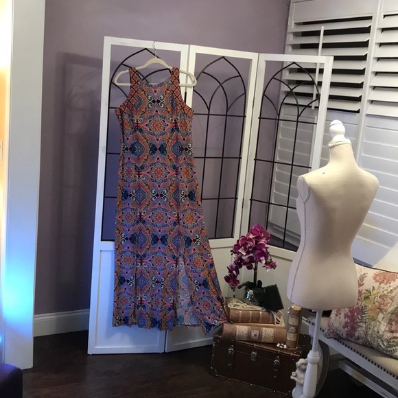 New Maxi, Multicolored Dress by London Times. - Picture 4 of 5